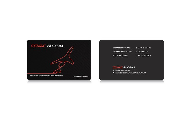 COVAC GLOBAL Membership Card