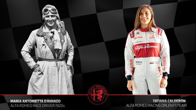 Alfa Romeo salutes 100 years of female race drivers: Maria Antonietta d’Avanzo to Tatiana Calderon