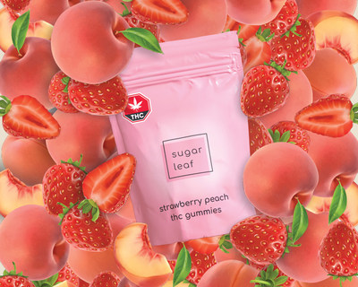 Sugarleaf Gummies Pouch Front (CNW Group/The Supreme Cannabis Company, Inc.)