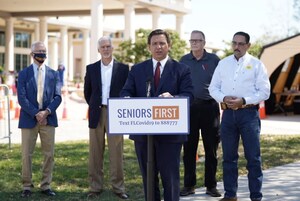 Governor Ron Desantis Visits On Top Of The World Communities