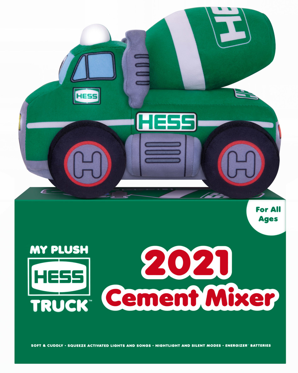 hess plush cement truck