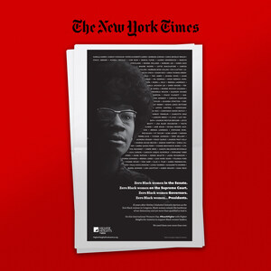 Higher Heights Spotlights Black Women Leaders in Politics in Full Page NYT Ad on International Women's Day