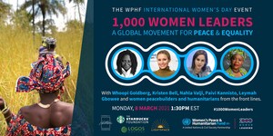 Corporations, Celebrities Join WPHF Call for Action: Support 1,000 Women Leaders on the Frontlines