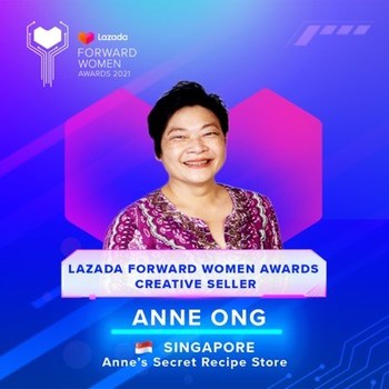 Anne Ong, 56 years old, Singapore (PRNewsfoto/Lazada Group)