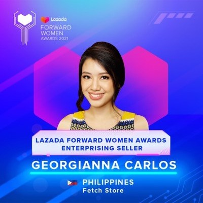 Georgianna Carlos, 30 years old, Philippines (PRNewsfoto/Lazada Group)