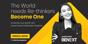 People Matters launches BeNext, its own digital platform for cohort-based courses (CBC), and enters into a new business segment to amplify its impact in Leadership &amp; HR