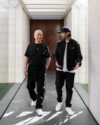 Celebrity Chef Nobu Matsuhisa and Designer Chris Stamp of STAMPD