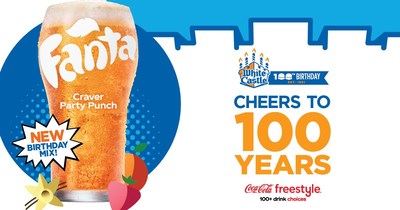 White Castle, family-owned business since 1921 and founder of fast food, celebrates 100 years! 

No party is complete without special food and drink, so White Castle will offer Fanta Craver Party Punch.