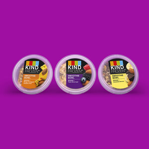 KIND Introduces National Launch of First-Ever Frozen Breakfast Innovation: KIND FROZEN™ Smoothie Bowls