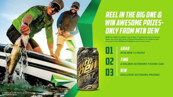 MTN DEW® Fuels Outdoor Adventures by Challenging Fans to ‘Hook the Big One’