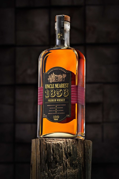 Uncle Nearest Premium Whiskey debuted in July 2017 with its 1856 Premium Aged Whiskey.