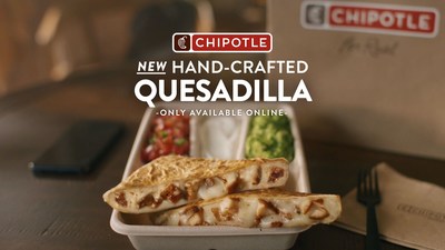 On March 11, Chipotle will launch a new Hand-Crafted Quesadilla as a digital-only menu item on the Chipotle app and Chipotle.com. The Quesadilla marks the first customizable entrée Chipotle will add to its menu since it introduced a salad option 17 years ago.