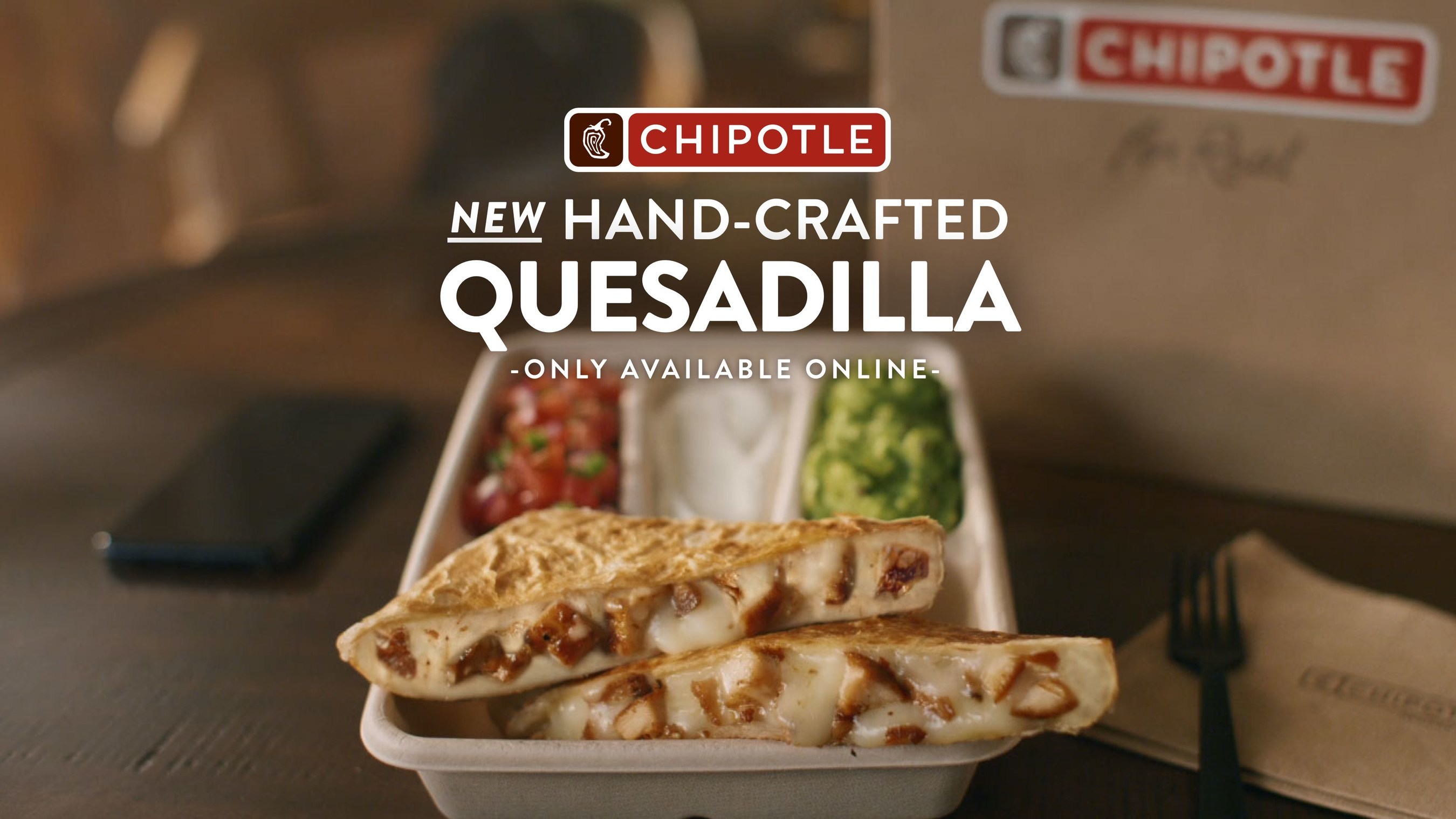 komfortabel forværres tyv Chipotle Launches New Hand-Crafted Quesadilla As Its First Customizable  Digital-Only Entree - Mar 9, 2021
