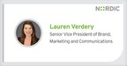 Nordic Consulting hires Lauren Verdery as Senior Vice President of Brand, Marketing and Communications
