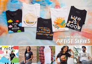 Life is Good Launches Exclusive Collaboration with Five Standout Artists to Inspire Optimism in 2021