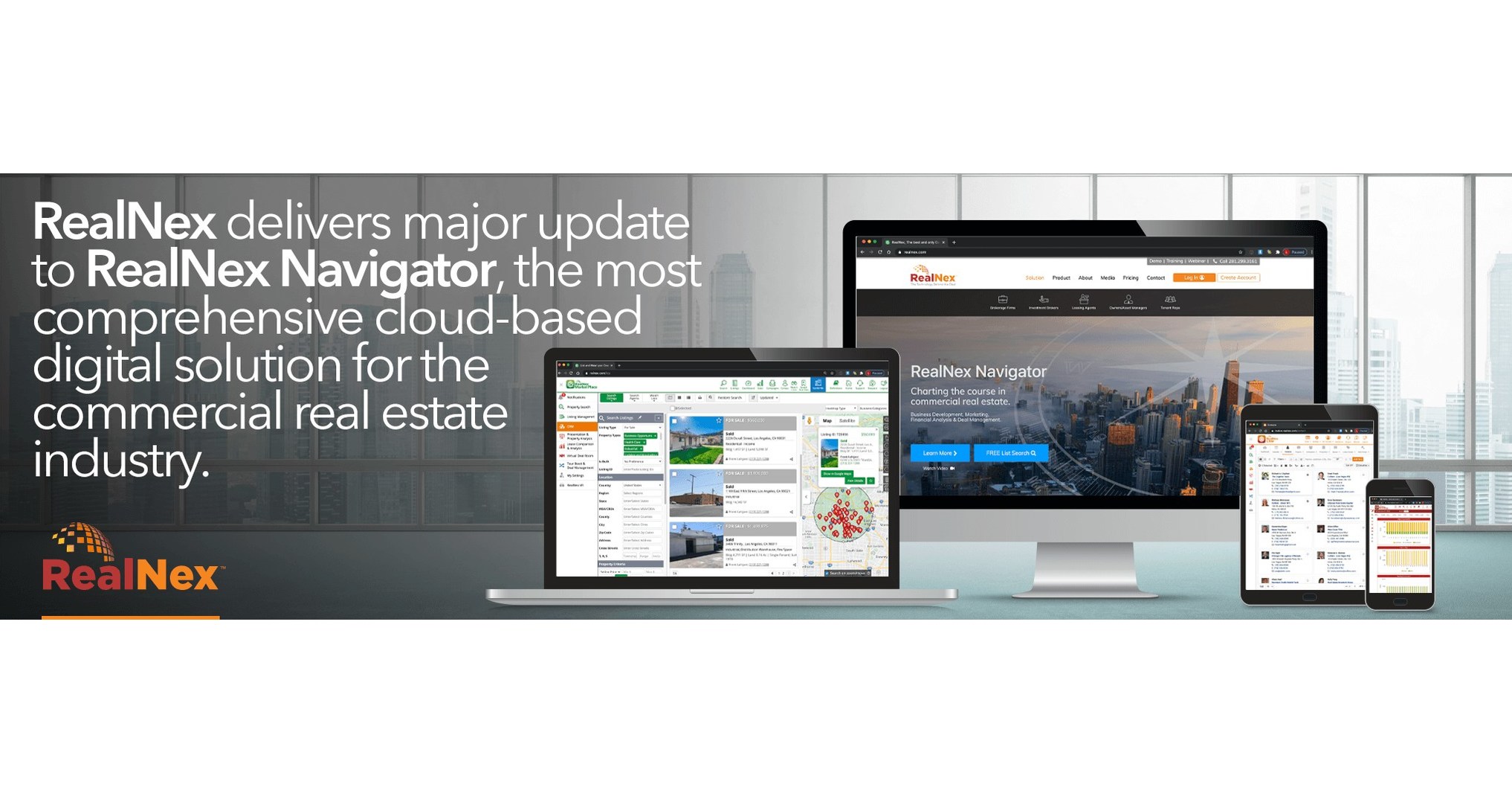 Realnex Delivers Major Update To Realnex Navigator, The Most ...