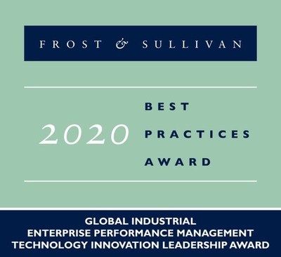 2020 Global Industrial Enterprise Performance Management Technology Innovation Leadership Award