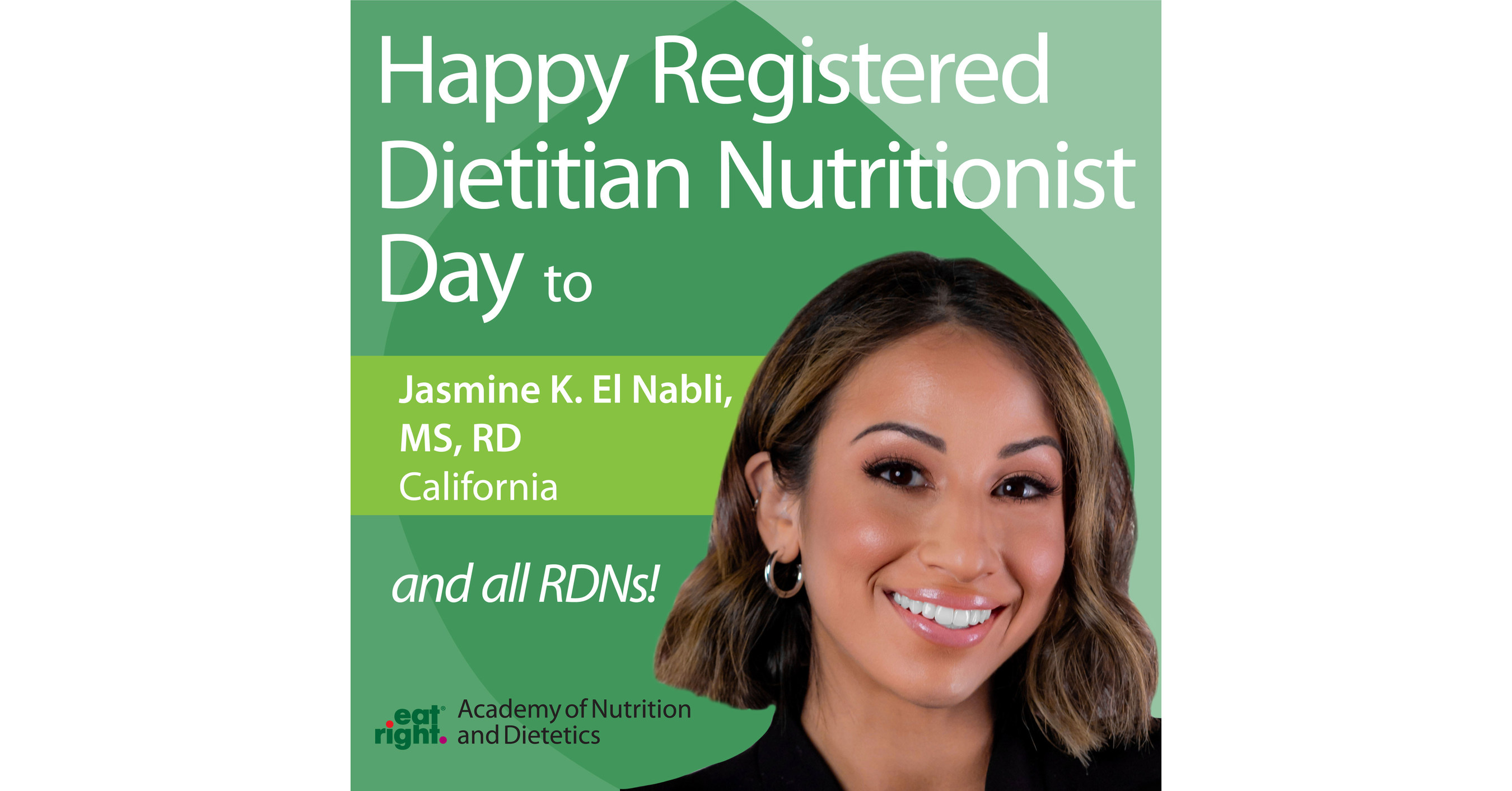 Academy Of Nutrition And Dietetics Celebrates Registered Dietitian