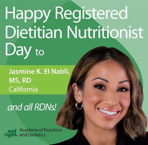 Academy Of Nutrition And Dietetics Celebrates Registered Dietitian Nutritionist Day