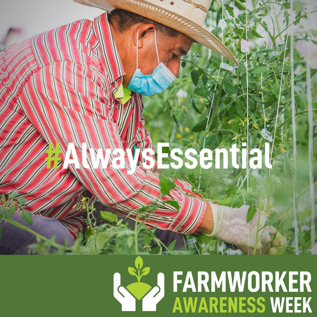 During Farmworker Awareness Week, recognize the essential role workers play in ensuring the availability, quality and safety of our food.