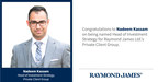 Raymond James Names Nadeem Kassam Head of Investment Strategy in Canada