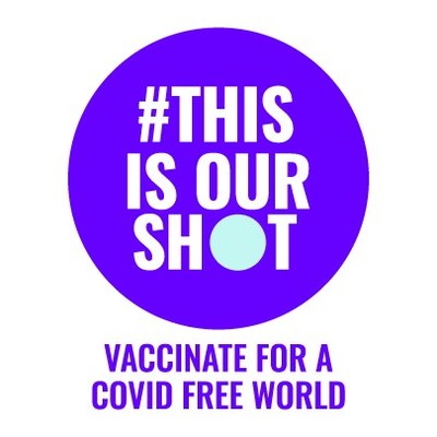 #ThisIsOurShot to vaccinate for a COVID-free world.