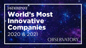 Observatory Named to Fast Company's World's Most Innovative Companies List for Second Straight Year