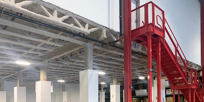 City Furniture's New Mezzanines with ResinDek Flooring Expands Product Storage and Creates Employee Training Center