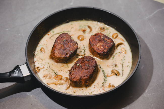 Juicy Marbles Plant-based Filet Mignon Steak in Oat Cream