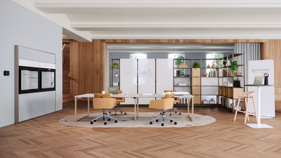 Designed to divide space, enhance collaboration and provide storage in open areas, Flex Active Frames create productive, inspiring and adaptable homes for teams. The simple three-step build allows them to be designed as an architectural boundary to provide a team with privacy and lockers, or a work island to support collaboration. Highly customizable and flexible, the options are endless creating ideal spaces for teams to do their best work.