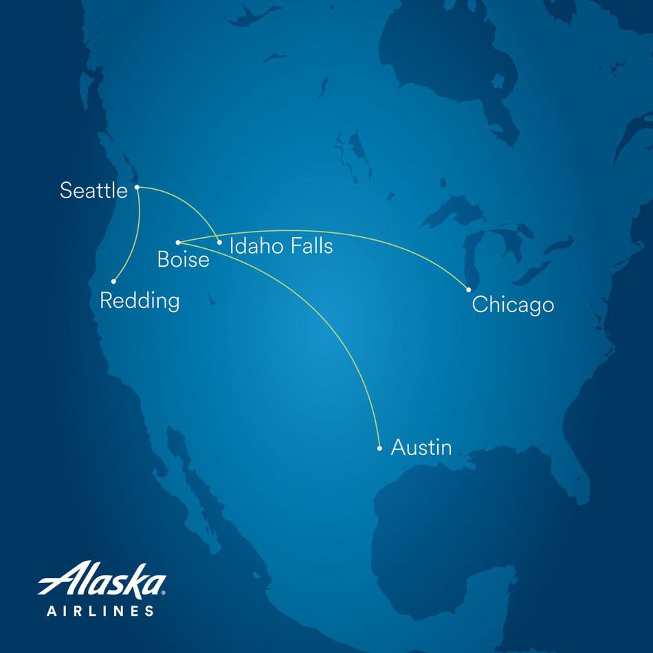 Alaska Airlines expands Pacific Northwest service with four new routes