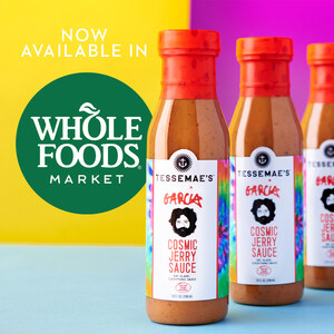 Tessemae's Expands Jerry Garcia Partnership with Cosmic Jerry Sauce Launching Exclusively at Whole Foods Market Nationwide
