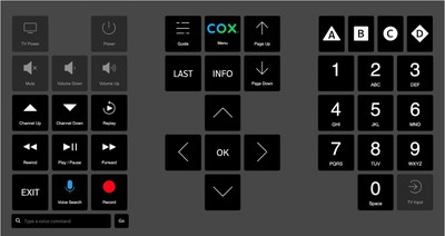 The Cox Accessible Web Remote Interface