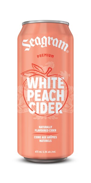Well isn't that peachy! Introducing Seagram White Peach Cider