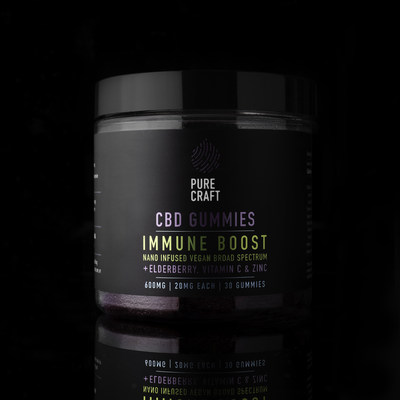 Pure Craft CBD launches CBD Immune Boost Gummies, developed at a time when requests for immunity-boosting products are prevalent.