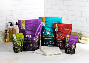 Saltology® Introduces 100% USDA Organic Full Spectrum CBD Bath Salts: RELIEF Rx® and RELIEF Rx Plus®