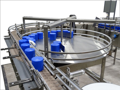 Nercon Conveyors' redesigned Rotary Accumulation Table provides lighter, more flexible and faster-to-floor solution now available in 10 business days.