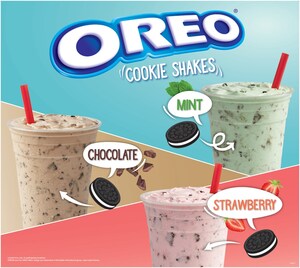 Wienerschnitzel Shakes Things Up By Adding Unique Flavors of New OREO Cookie Shakes to its Delicious Dessert Menu