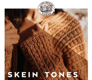 Lion Brand Unveils "Skein Tones" Product Line, with Yarn Colors That Complement a Wide Spectrum of Skin Tones