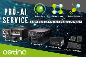 Aetina bietet verkettete Hardware &amp; Software Pro-KI Service für Edge KI-Lösungen an