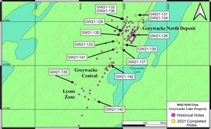 MAS Gold Has Completed Gold Exploration Drilling at the Greywacke Lake and is Currently Executing Drilling at Preview-North Property