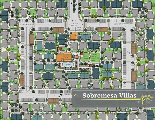Community Plan for Sobremesa Villas in Surprise, Arizona by Isola Communities