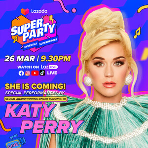 Katy Perry and NCT Dream headline Lazada's 9th Birthday Celebrations