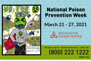 Washington Poison Center Announces 2021 Poison Prevention Poster Contest Winner