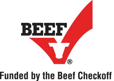 Checkoff Funded by the Beef Checkoff logo (PRNewsfoto/National Cattlemen's Beef Association)