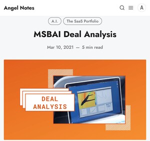 Angel Notes Publishes BUY Recommendation for MSBAI
