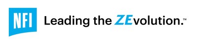 NFI Group Leading the ZEvolution™ logo (CNW Group/NFI Group Inc.)