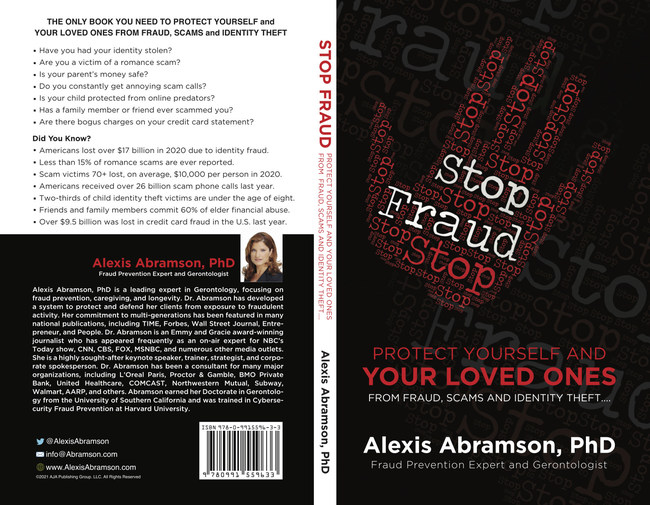 STOP FRAUD! - Front/Back Book Cover