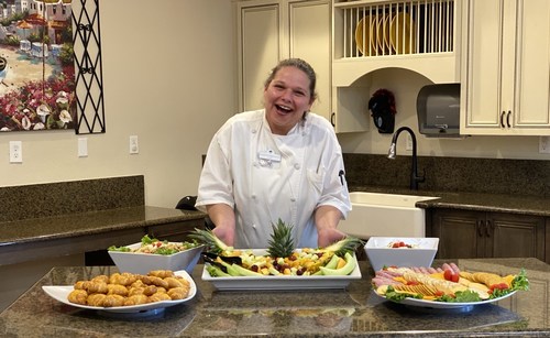 Palm Bay Memory Care Executive Chef Christa Brunelle is a finalist in an international 'Favorite Chefs' online competition. Brunelle hopes to bring attention to Alzheimer's disease through her online cooking demonstrations.