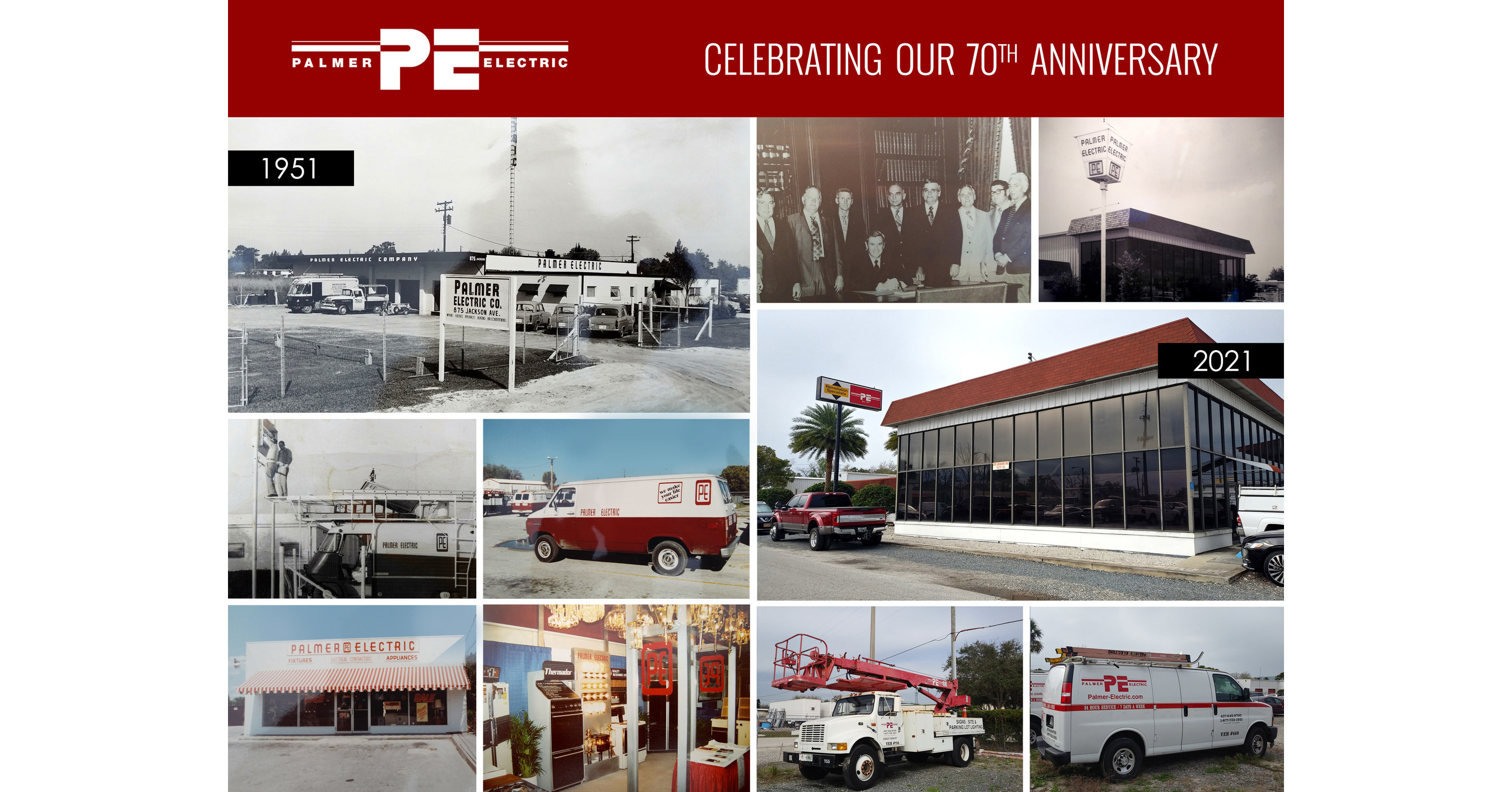 Palmer Electric Celebrates 70 Years in Business